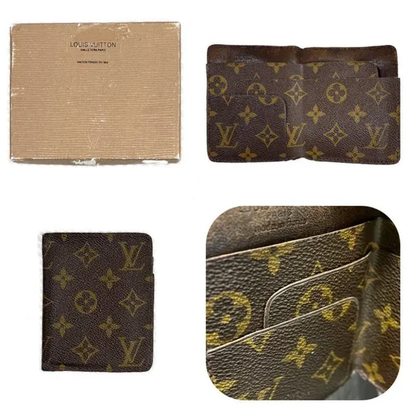 Louis Vuitton | Bags | Auc Louis Vuitton Vintage Rare Slim Wallet | Poshmark